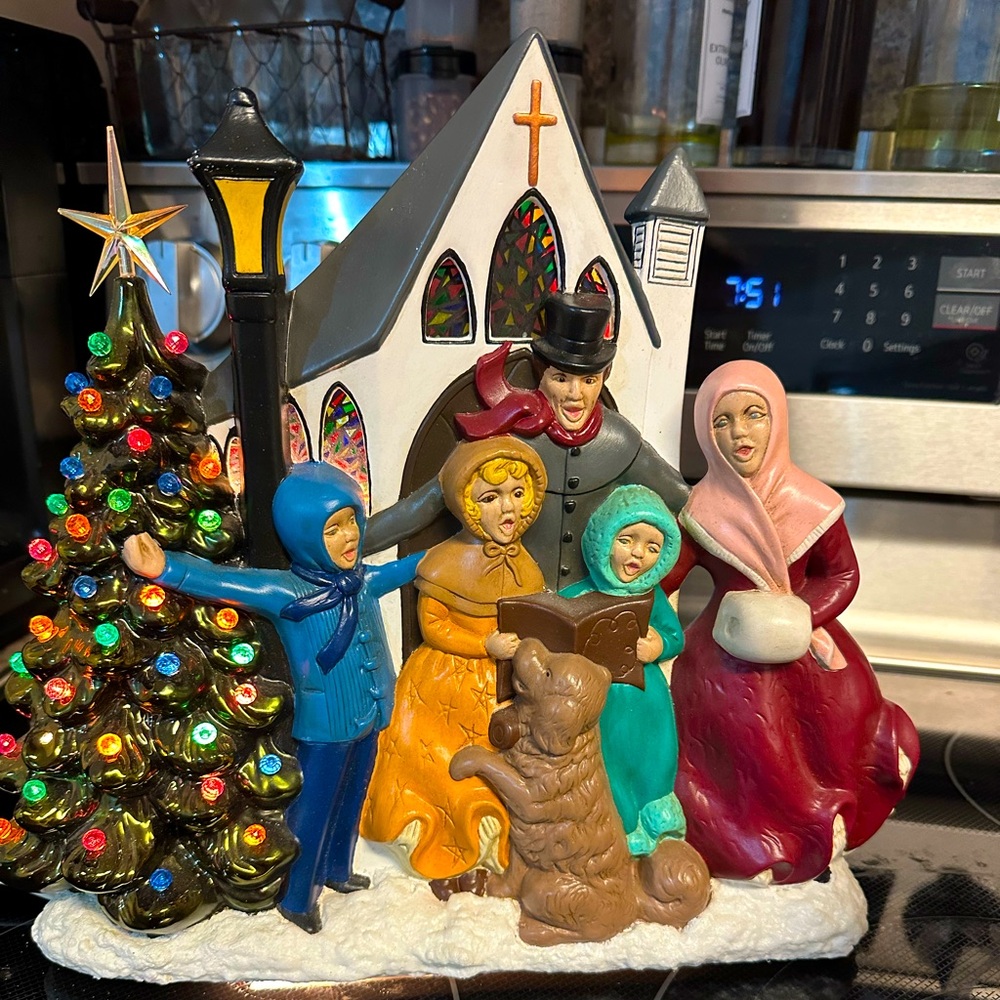 Vintage 1960 Atlantic Mold A-414 carolers
